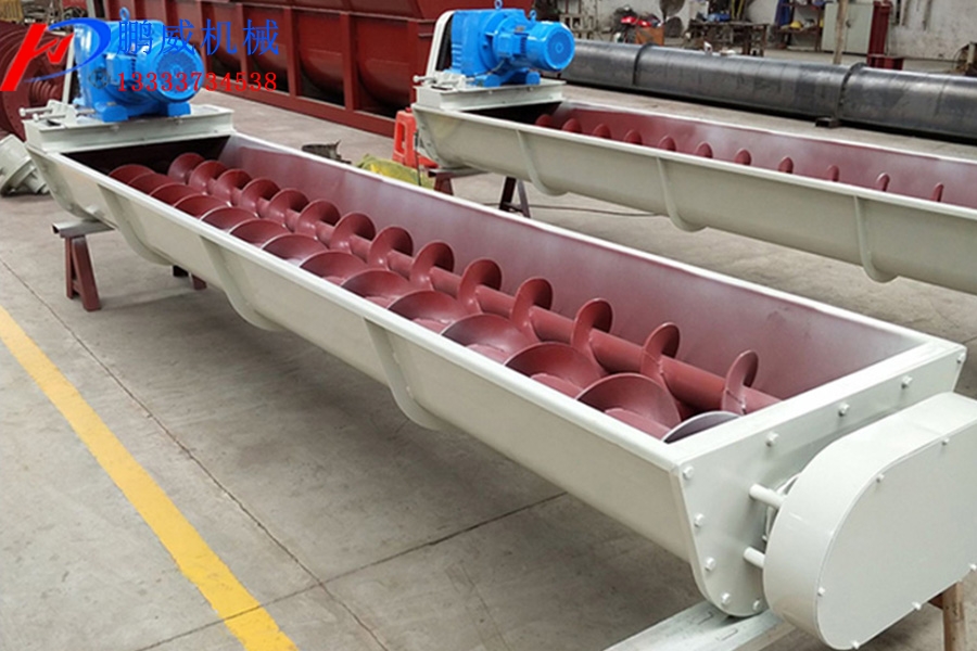 無(wú)軸螺旋輸送機硫化銨輸送機 無(wú)軸螺旋輸送機硫化銨輸送機