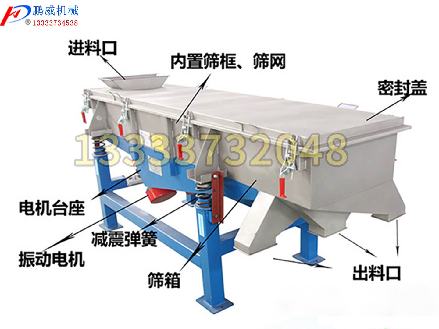 直線振動(dòng)篩介紹及生產(chǎn)廠家